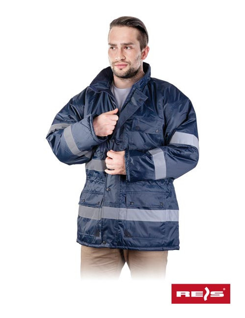 K-Blue G isolierte Schutzjacke, marineblauer Reis
