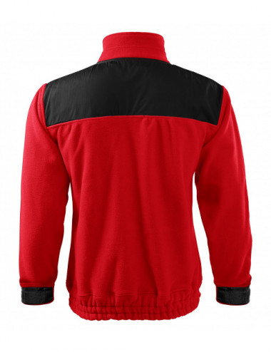 Unisex-Sweatshirt aus dickem, warmem, verstärktem Fleece, Hi-Q 506 Red Rimeck