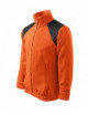 Polar unisex gruby ciepły wzmacniany bluza polarowa, hi-q 506  pomarańczowy Rimeck