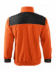 2Polar unisex gruby ciepły wzmacniany bluza polarowa, hi-q 506  pomarańczowy Rimeck
