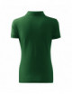 2Women`s polo shirt cotton heavy 216 bottle green Adler Malfini
