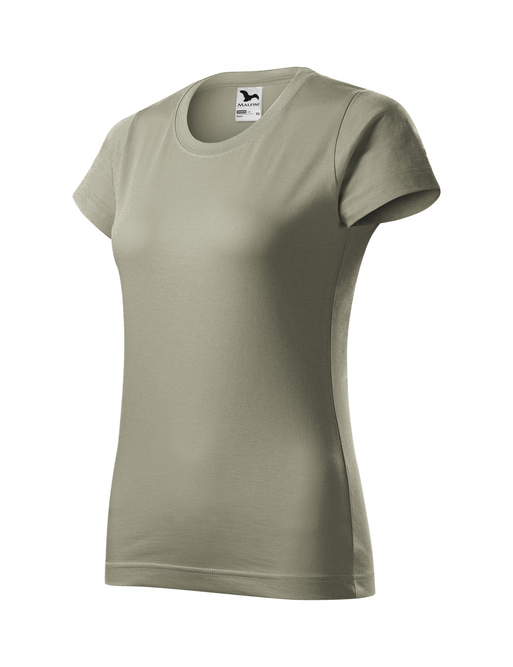 Damen Basic T-Shirt 134 hellkhaki Adler Malfini