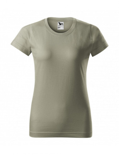Damen Basic T-Shirt 134 hellkhaki Adler Malfini