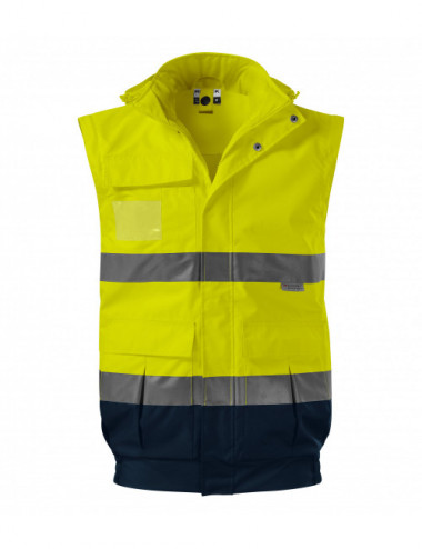 Unisex jacket hv guard 4 in 1 5v2 fluorescent yellow Adler Rimeck