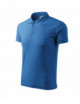 Men`s polo shirt pique polo 203 azure Adler Malfini