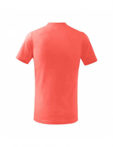 Kinder-Basic-T-Shirt 138 Koralle Adler Malfini