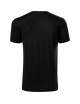 Adler MALFINIPREMIUM Men`s T-shirt Merino Rise 157 black logo embroidery