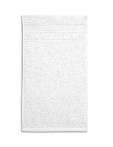Small unisex towel organic 916 white Adler Malfini