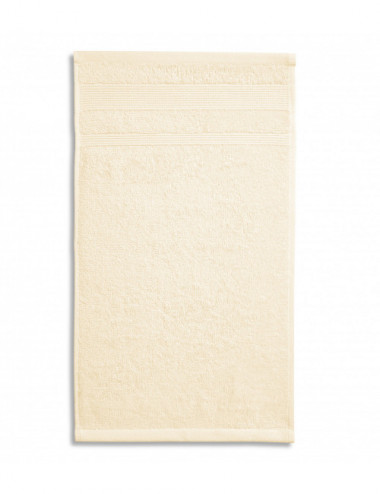 Small unisex towel organic 916 almond Adler Malfini