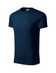 Adler MALFINI Origin 171 men`s t-shirt navy blue computer embroidery