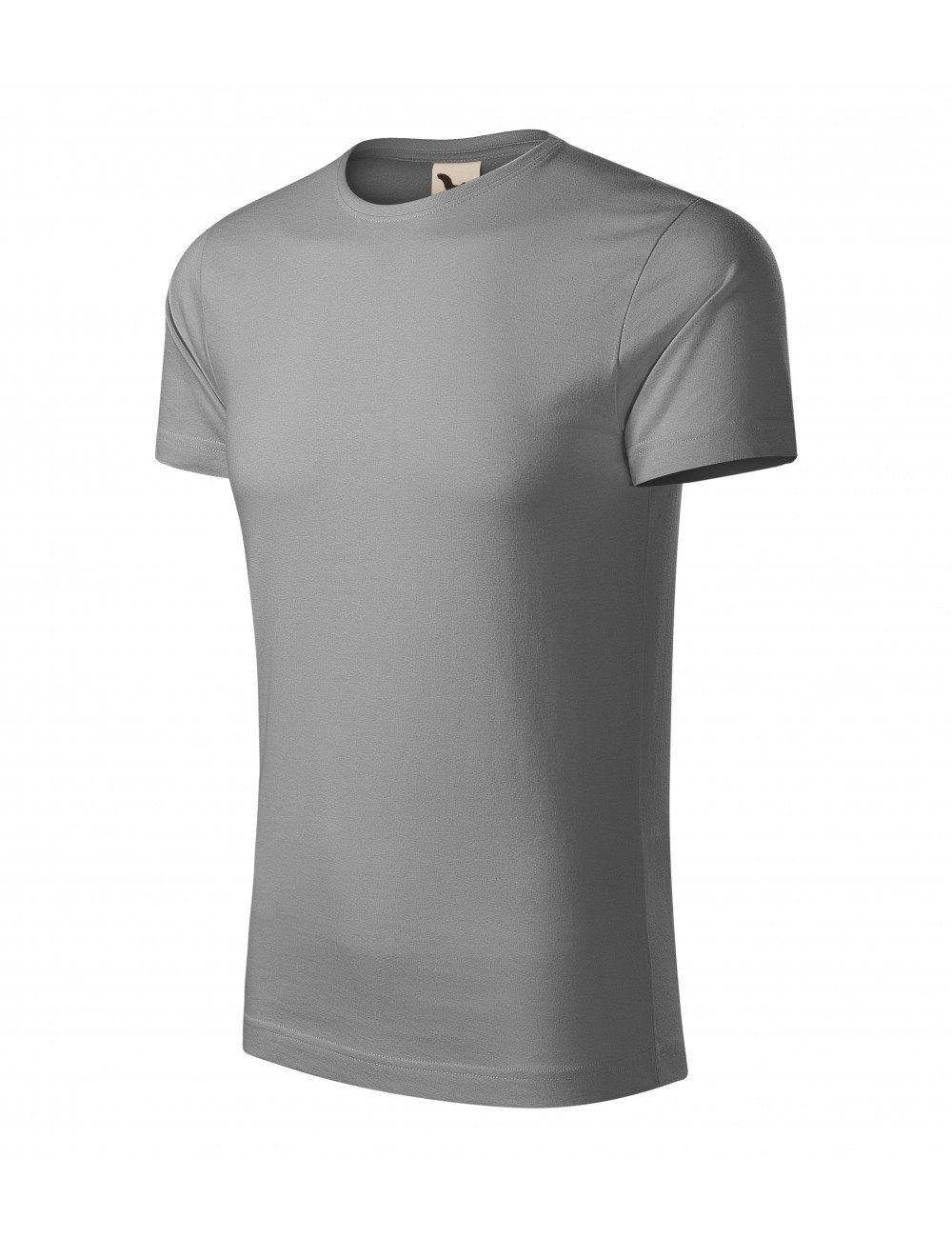 Herren-T-Shirt Origin 171 grau-schwarz meliert Adler Malfini