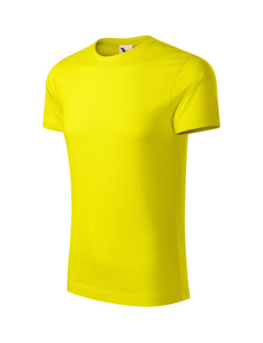 Adler MALFINI Herren T-Shirt Origin 171 Arbeitskleidung mit Zitronenstickerei