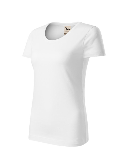 Adler MALFINI Women`s T-shirt Origin 172 white embroidery logo print