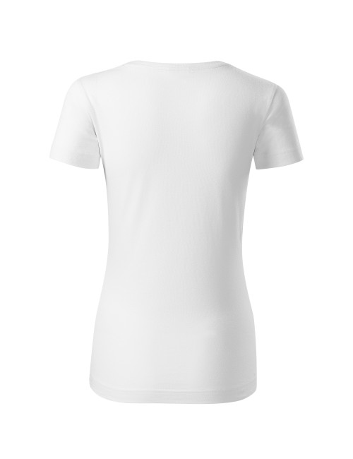 Adler MALFINI Origin 172 Damen T-Shirt, weiße Stickerei, Logodruck