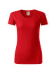 Adler MALFINI Origin 172 Damen T-Shirt, rote Stickerei, Logodruck