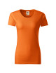 Adler MALFINI Women`s T-shirt Native 174 orange logo embroidery