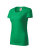 Adler MALFINI Native Damen T-Shirt 174 grasgrüne Logo-Stickerei