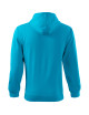 Men`s sweatshirt trendy zipper 410 turquoise Adler Malfini