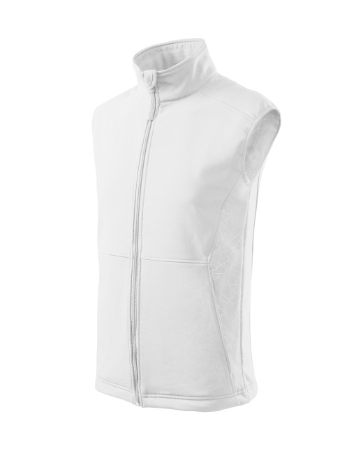 Softshell men`s vest vision 517 white Adler Malfini
