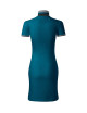 Adler MALFINIPREMIUM Women`s dress Dress up 271 petrol blue embroidery