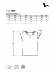 2Damen T-Shirt Pure 122 Dunkelgrau Melange Adler Malfini