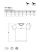 2Damen Basic T-Shirt 134 weiß Adler Malfini