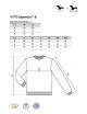 2Herren-/Kinder-Sweatshirt Essential 406 dunkelgrau meliert Adler Malfini