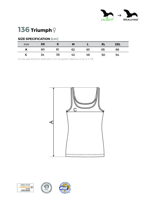 T-shirt Women`s top with your own embroidery, print, logo