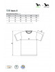 2Basic Kinder T-Shirt 138 dunkelgrau meliert Adler Malfini