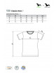 2Damen T-Shirt Classic New 133 Dunkelgrau Melange Adler Malfini