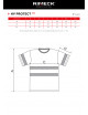 2Unisex-T-Shirt HV Protect 1v9 reflektierendes gelbes Adler Rimeck