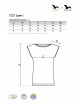 2Damen T-Shirt/Kleid Love 123 weiß Adler Malfini