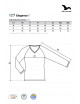 2Damen T-Shirt Eleganz 127 Dunkelgrau Melange Adler Malfini