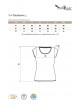 2Exklusives Damen-T-Shirt 154 weiß Adler Malfinipremium