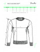 2Unisex-Sweatshirt Zero P41 Dunkelgrau Melange Adler Piccolio