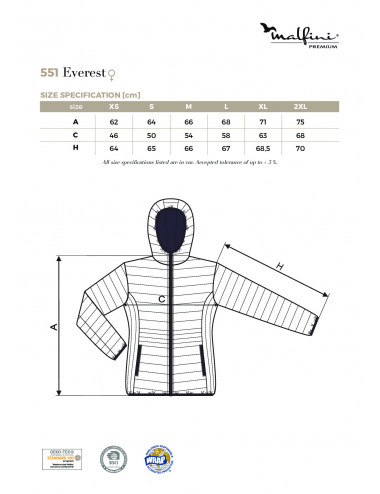 Everest 551 women`s jacket navy blue Adler Malfinipremium