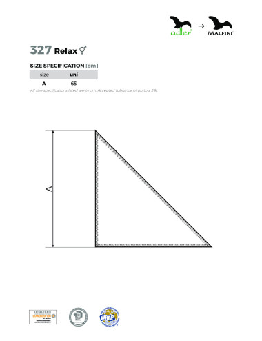 Schal Unisex/Kinder Relax 327 blau Adler Malfini