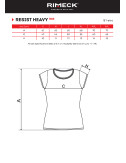 2Koszulka damska resist heavy r04 chabrowy Adler Rimeck
