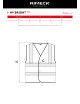 "High-Visibility Malfini Rimeck Unisex Reflective Vest - Safety & Pro