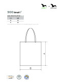 2Unisex shopping bag handy 900 white Adler Malfini
