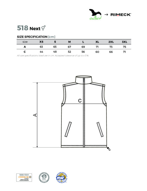 Fleece vest, any inscription, embroidery, advertising clothing, for work