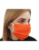 2Maske Schutzmaske aus Baumwolle für Mund und Nase, Streetwear-Typ, orange