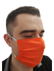 Maske Schutzmaske aus Baumwolle für Mund und Nase, Streetwear-Typ, orange
