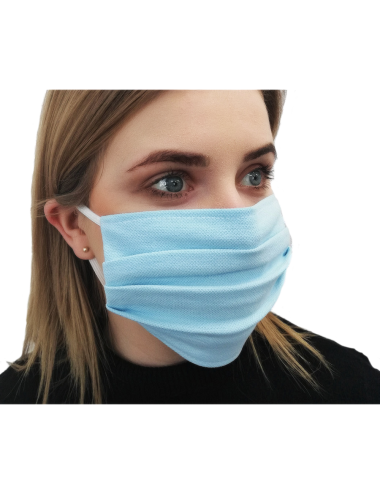 Streetwear cotton mask for the mouth and nose mint