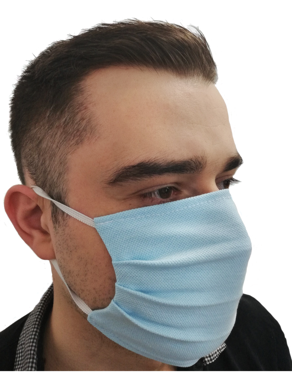 Streetwear cotton mask for the mouth and nose mint