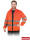 Protective polstrip p orange fleece sweatshirt Reis