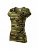 Damen T-Shirt Camo Pure C22 Camouflage Grün Adler Malfini