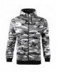 2Men`s camo zipper c19 camouflage gray sweatshirt Adler Malfini