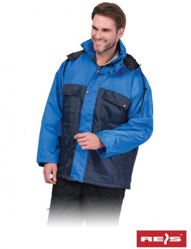 Protective insulated jacket winterhood gn navy-blue Reis