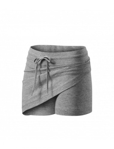 Women`s skirt two in one 604 dark gray melange Adler Malfini